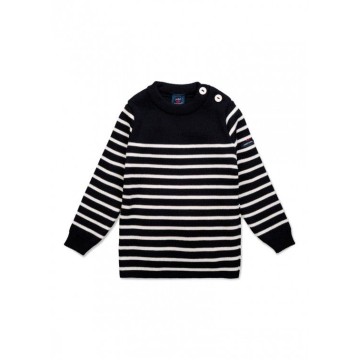 Pull Saint James Moussaillon, Navy/Ecume