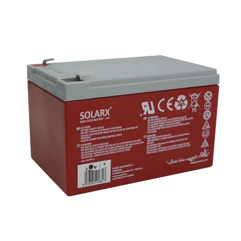 SOLARIX AGM Batterie 12 V (7 oder 12 Ah)