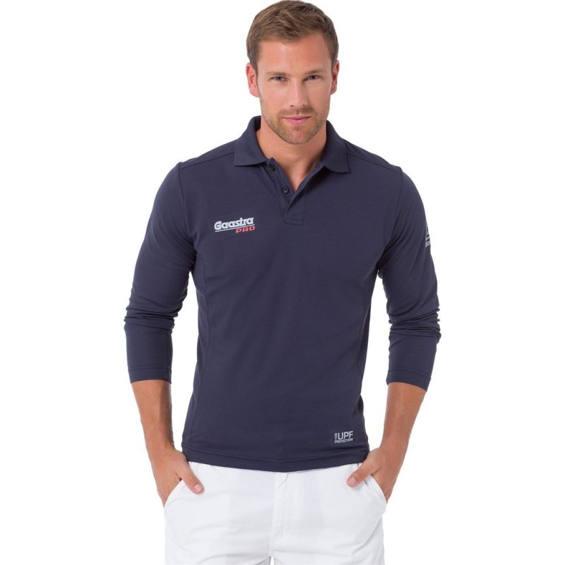 Gaastra Herren Riva Tech Rugby Shirt, langarm, Navy