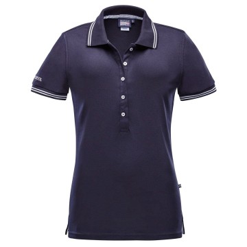 Polo Marine Pool Dragon, 100% coton, pour femme, navy