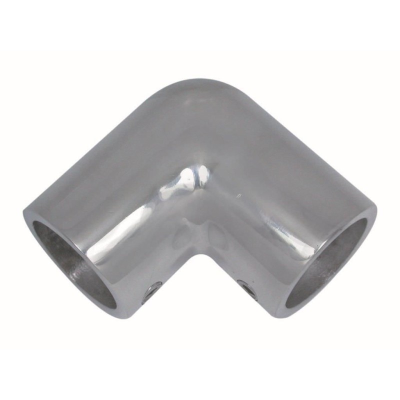 Edelstahl-Relingbeschlag Ø22mm 90° Edelstahl-Relingbeschlag Ø22mm 90°