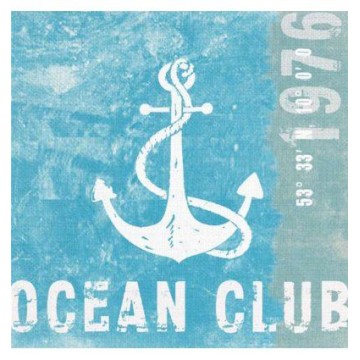 Ocean Club Papierservietten 33 x 33 cm