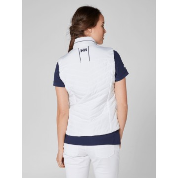 Gilet Femme Helly Hansen, W Crew insulator blanc