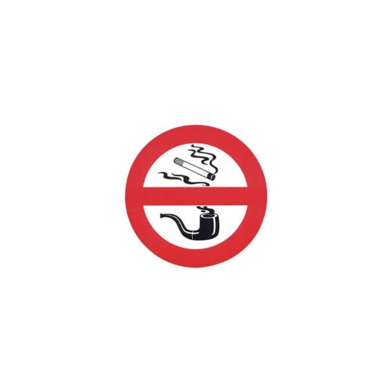 Rauchverbot Aufkleber