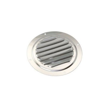 Grille d\'aération inox Ø127mm