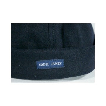 Bonnet Saint-James en laine Marin Miki navy, TU