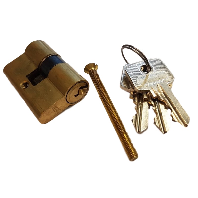Cylindre GAS laiton double 45 mm Cylindre GAS laiton double 45 mm