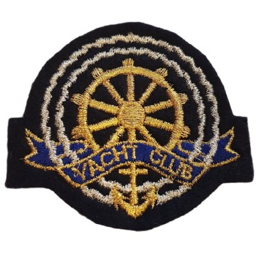 Bestickter Aufnäher Taucher oder Yacht Club (piece)