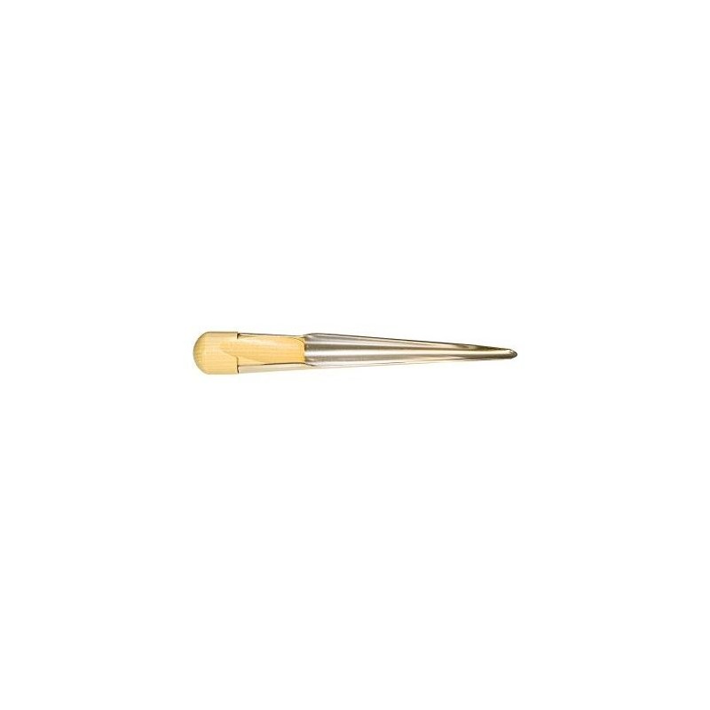 Hohlspieke aus Edelstahl mit Holzgriff 260mm Hohlspieke aus Edelstahl mit Holzgriff 260mm