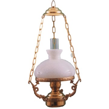 Lampe de salon, à pétrole, cuivre (570mm)