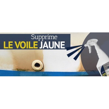 Déjaunissant coque, Nautic Clean 02, vaporisateur 750ml