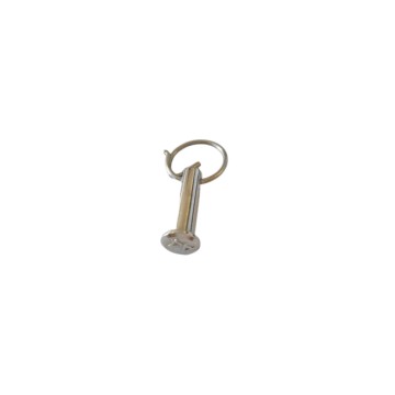 Laser pin for downhaul with ring
