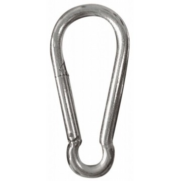 Karabiner aus galvanisiertem verzinktem Stahl, ohne Schraubsicherung