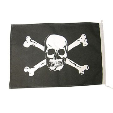 Pavillon \"Jolly Roger\" de pirate, plusieurs tailles au choix