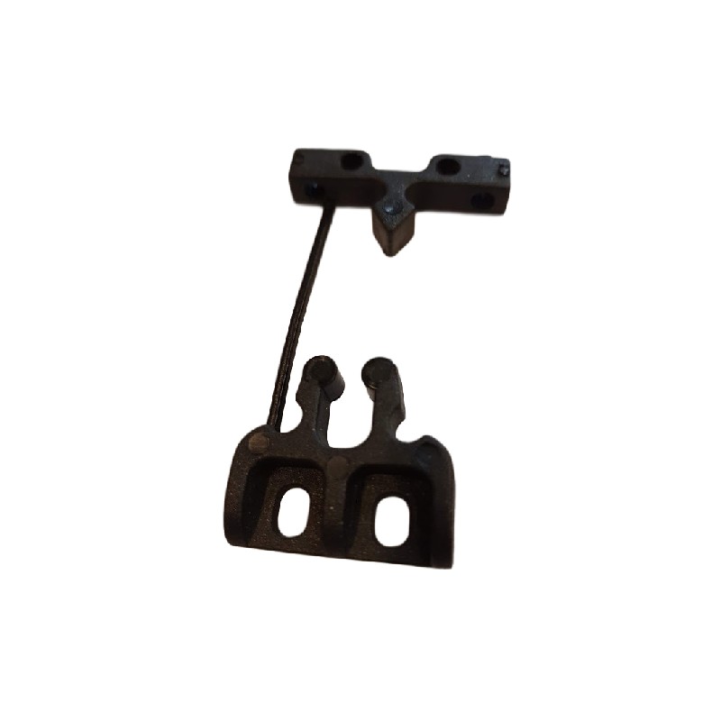 Bloque-porte en plastique noir Bloque-porte en plastique noir