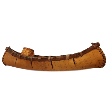 Birch Bark canoe schiffsmodell