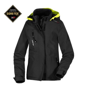 Gaastra Jacke Newport, Gore Tex, Damen, Schwarz