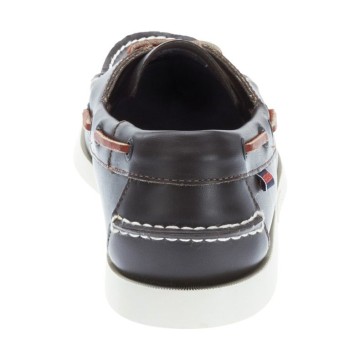 Chaussures bateau en cuir Sebago Docksides, Wine