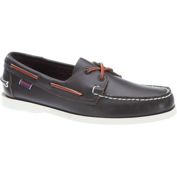 Chaussures bateau en cuir Sebago Docksides, Wine