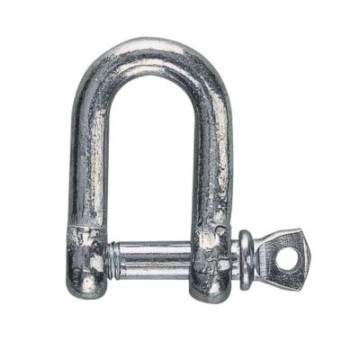 Verzinkte Stahlschäkel Ø5mm