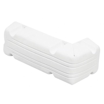 Plastimo Winkelfender für Ponton, weiss