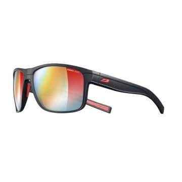 Lunettes soleil Julbo Renegade, noir rouge, Verres Photochromic Reactiv