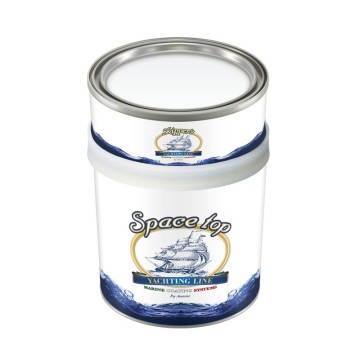 Skipper\'s Spacetop peinture bicomposante blanc, 0.75L