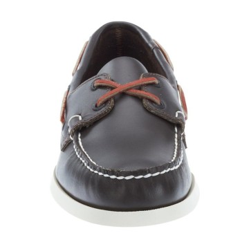 Chaussures bateau en cuir Sebago Docksides, Wine