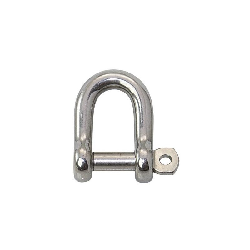 Manille droite Longue - INOX MARINE - 316 - LES-INOXYDABLES