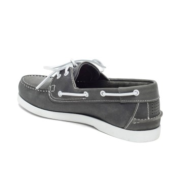 Chaussures bateau en cuir TBS Phenis Denim