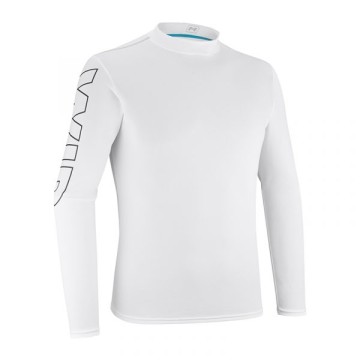 Quickdry Tshirt long blanc, taille