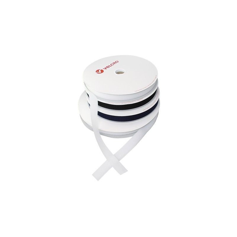 Velcro blanc mâle ou femelle, au mètre Velcro blanc mâle ou femelle, au mètre