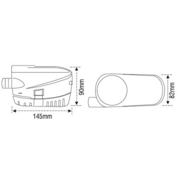 Nuova Rade automatic submersible Bilgepumpe