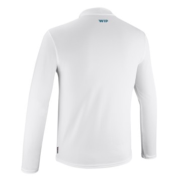 Quickdry Tshirt long blanc, taille