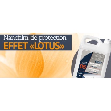 Shampoing Nano-cire Effet Lotus, Nautic Clean 06, bidon 1 litre