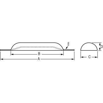 Anode demi-oeuf magnésium