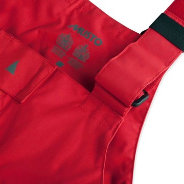 Salopette Musto BR2 Offshore trouser Rouge/Noir