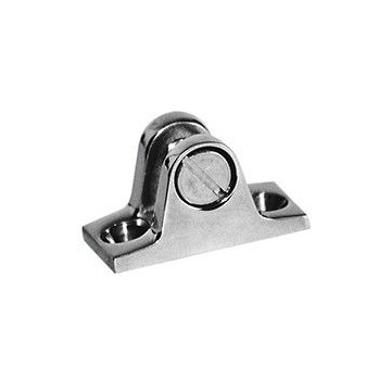 Platine en inox pour capote 57x18mm