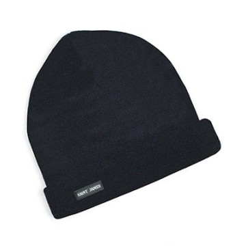 Bonnet Saint-James en laine/acrylique Cartier navy, TU