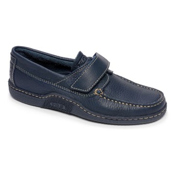 Chaussures bateau en cuir TBS Galais Marine