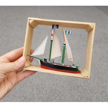Segelschiff modell La Vaudoise