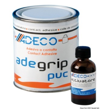 Adegrip Colle contact PVC forte + durcisseur ADECO - 125ml