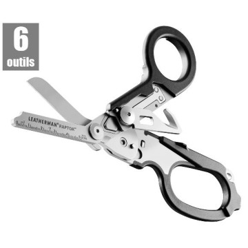 Multitool Anzahl Funktionen 6 Leatherman Raptor Edelstahl