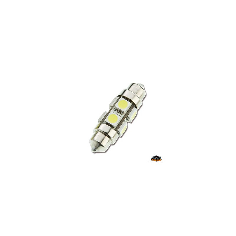 Ampoule Navette LED 12V 1.7W 8LED 39mm (lot de 2 pièces) Ampoule Navette LED 12V 1.7W 8LED 39mm (lot de 2 pièces)