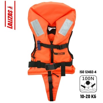 Rettungsweste Lalizas 100N für Kinder 10/20kg, Orange