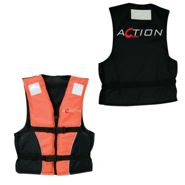 Gilet de sauvetage Lalizas Action, orange/noir, 50N, ISO 12402-5