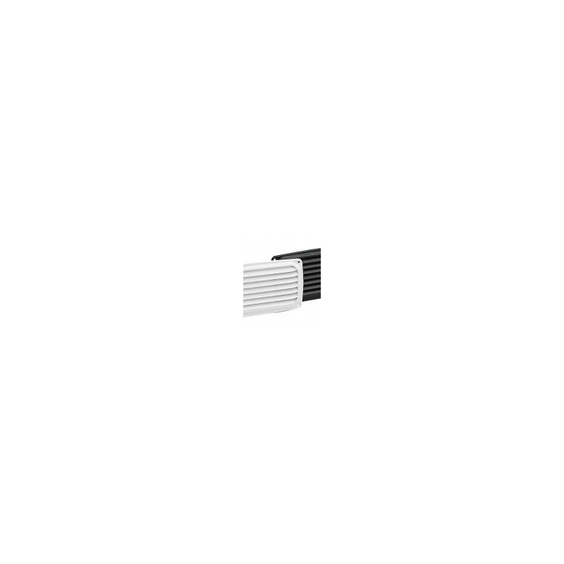 Grille rectangulaire d\'aération Plastimo 200x100mm , noir ou blanc Grille rectangulaire d\'aération Plastimo 200x100mm , noir ou blanc