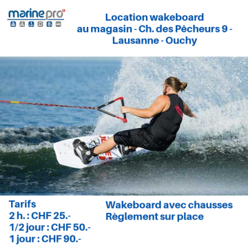Vermietung Wakeboard in Lausanne
