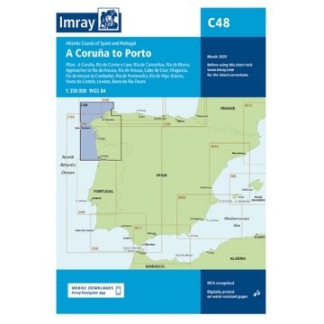 Imray Carte de navigation pliée à commander