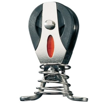 Poulie debout série 30 BB, Ball Bearing, pontet et ressort de maintien